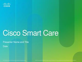 Cisco Smart Care