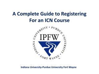 A Complete Guide to Registering For an ICN Course