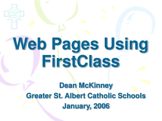 Web Pages Using FirstClass