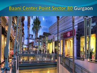 Baani Center Point Gurgaon@ 9953113334