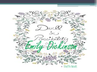 Emily Dickinson