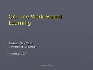 On-Line Work-Based Learning