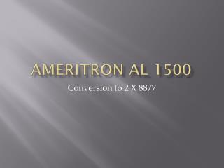Ameritron AL 1500