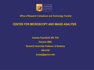 Office of Research Compliance and Technology Transfer
