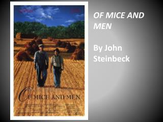 of mice and men john steinbeck essay Innocent characters suffer in john steinbeck’s novel of mice and men write a response that explains which innocent characters suffer in the novel. of mice and men john steinbeck essay Innocent characters suffer in john steinbeck’s novel of mice and men write a response that explains which innocent characters suffer in the novel.