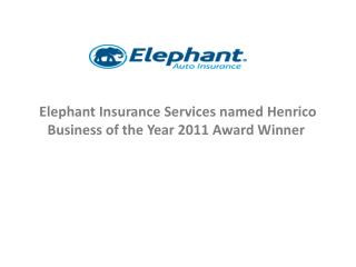 Elephant Insurance Services named Henrico Business of the Ye