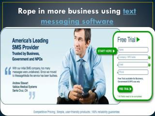 Send SMS from Email Using Text Messaging Software