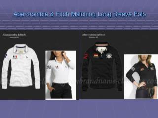 abercrombie and fitch long sleeve polo