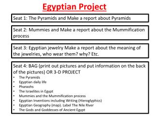 Egyptian Project