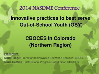 2014 NASDME Conference