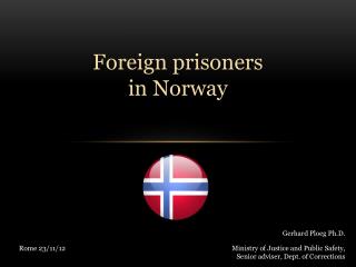 Foreign prisoners in Norway