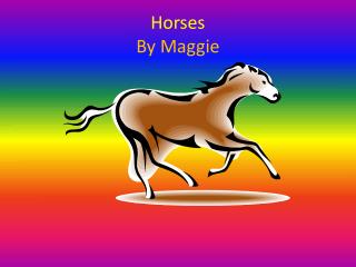Horses By Maggie