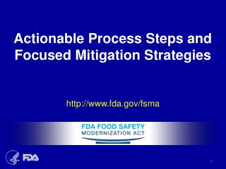 Actionable Process Steps and Focused Mitigation Strategies