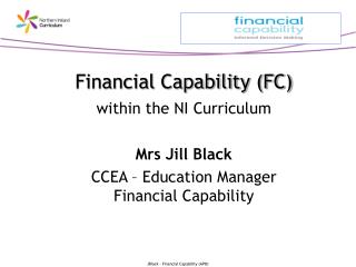 Financial Capability (FC) within the NI Curriculum