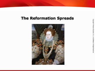 The Reformation Spreads