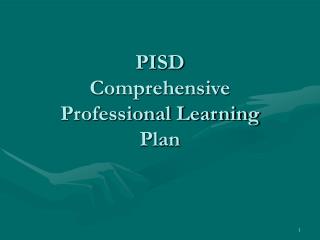 PISD Comprehensive Professional Learning Plan