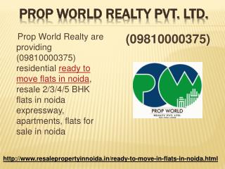 Resale Ready to Move Flats in Noida Expressway, 2,3 BHK Flat