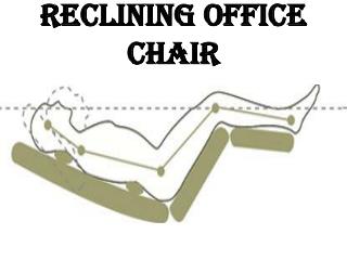 Reclining office chair