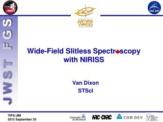 Wide-Field Slitless Spectr scopy with NIRISS