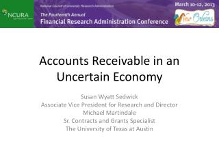 Accounts Receivable in an Uncertain Economy