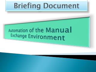 Briefing Document