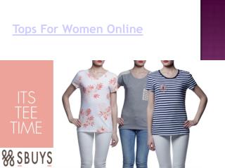 Tops For Women Online