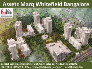 Assetz Marq Bangalore[[9019196393]]New Launch Whitefield