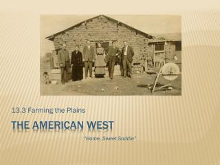 The american west