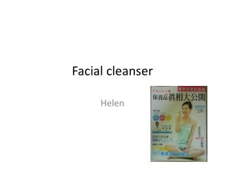 Facial cleanser