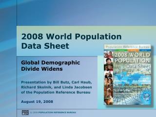 2008 World Population Data Sheet