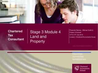 Stage 3 Module 4 Land and Property