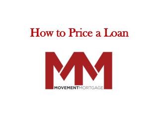 How to Price a Loan