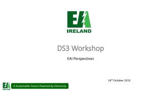 DS3 Workshop