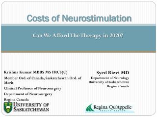 Costs of Neurostimulation