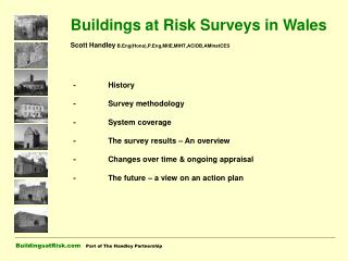 Buildings at Risk Surveys in Wales