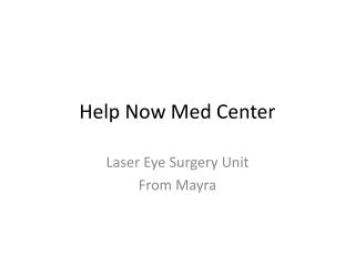 Help Now Med Center