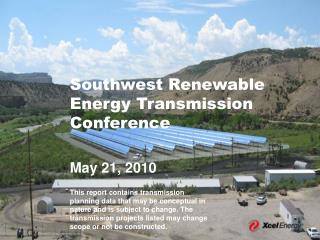 Southwest Renewable Energy Transmission Conference