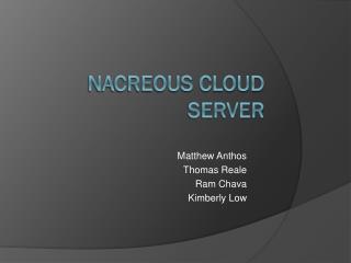 Nacreous Cloud Server