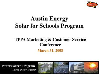 Austin Energy Solar for Schools Program