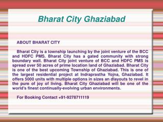 BCC Bharat City,Bharat City Ghaziabad,Bharat City Indraprast