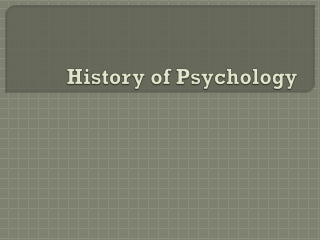 History of Psychology