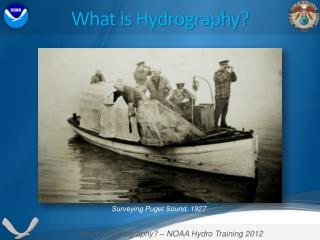 What is Hydrography?