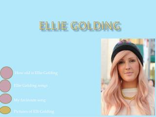 Ellie Golding