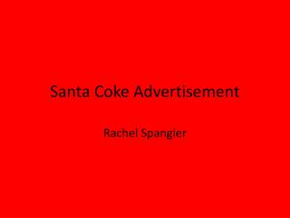 Santa Coke Advertisement