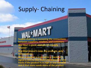 Supply- Chaining