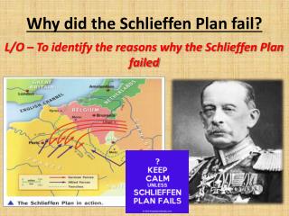 schlieffen fail plan did why