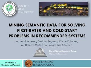Mining Semantic Data for Solving First-rater and Cold-start Problems in Recommender Systems