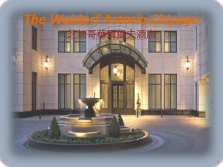 The Waldorf Astoria Chicago 芝加哥華爾道夫酒店