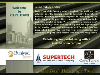 Supertech Cape Town Call @ Toll Free-1800-103-4500