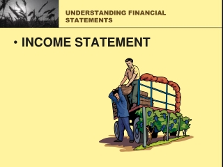UNDERSTANDING FINANCIAL STATEMENTS